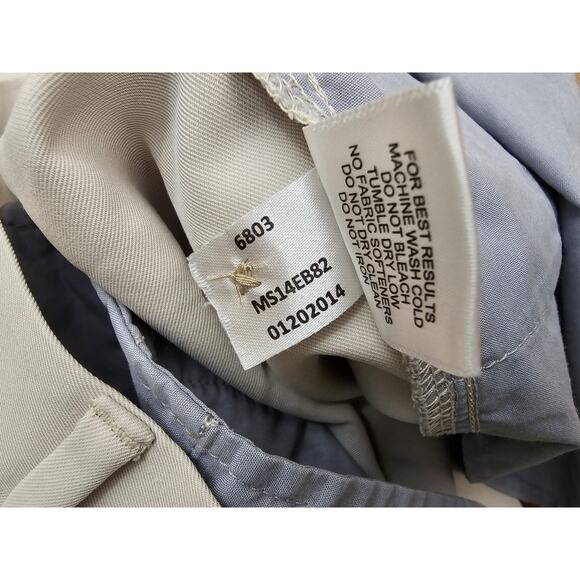 Peter Millar Shorts Mens 40 Golf Beige High Wicking Performance - Picture 12 of 16